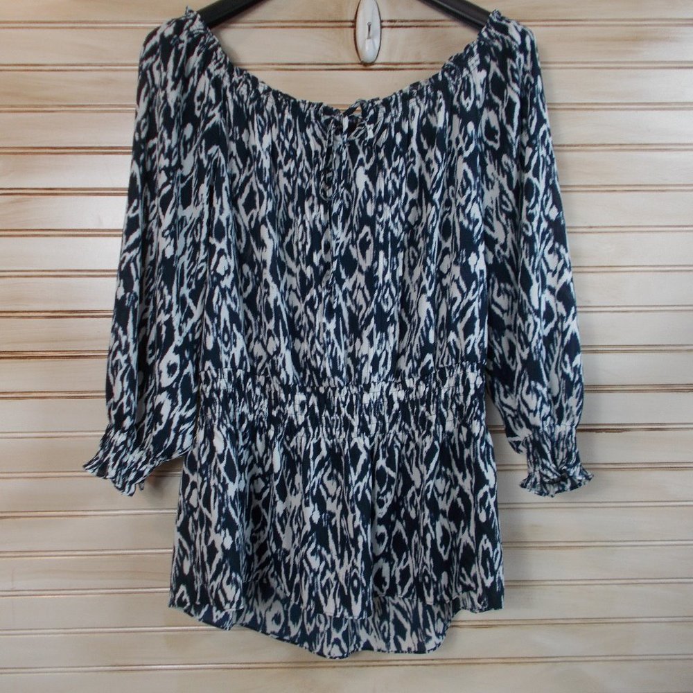 Alfani Abstract Print Top